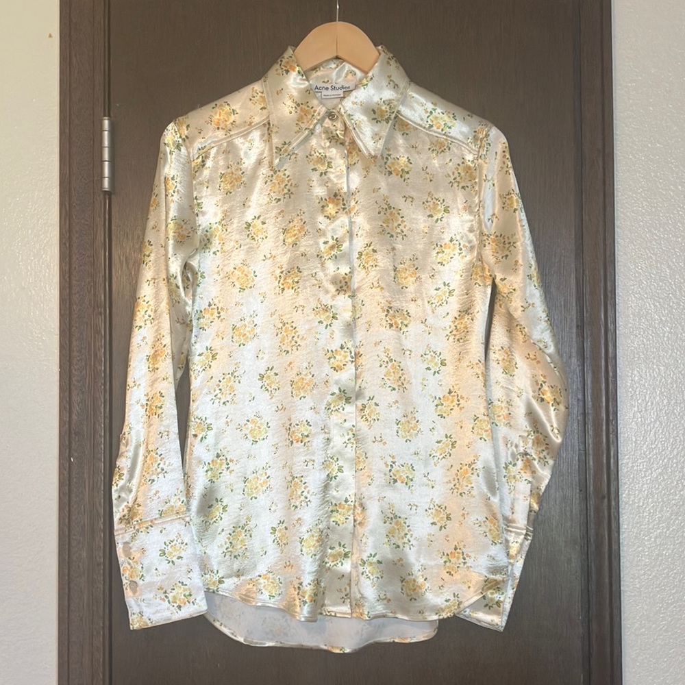 Acne Studios Floral Shirt
